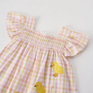 vestido cuadros