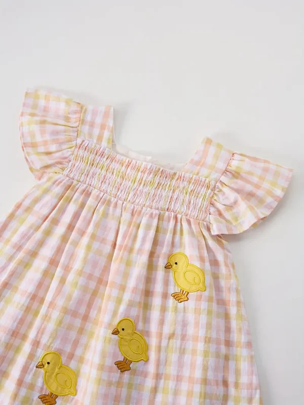 vestido cuadros